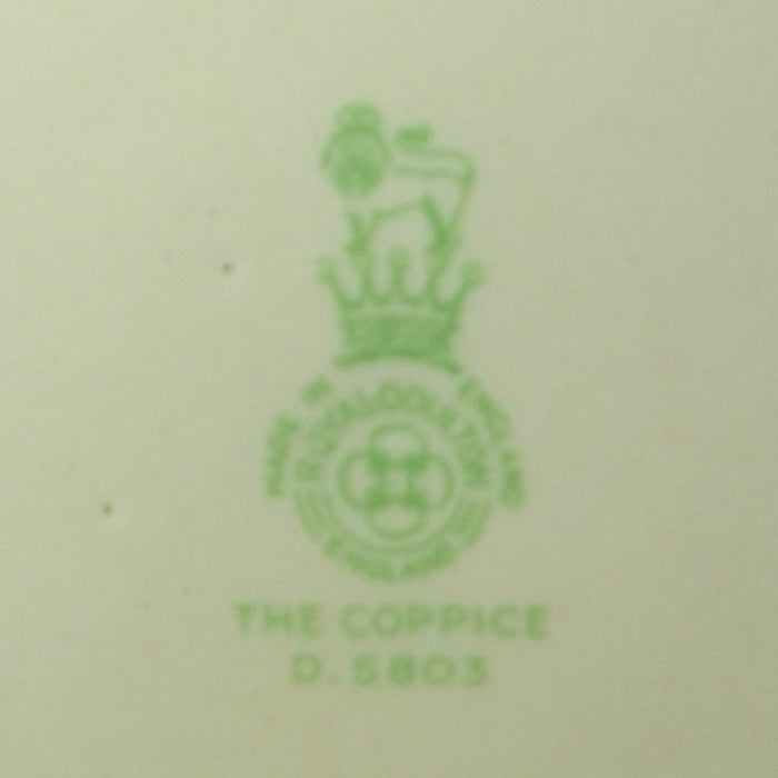 royal doulton china mark for the coppice d5803 china 1940's