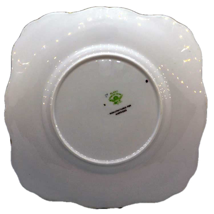 Tuscan Hand Painted Serving Plate 1936-1947 R H & S L Plant Floral China