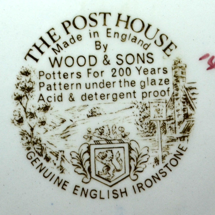 Wood & Sons The Post House China Serving Bowl