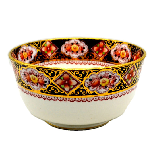 Antique Imari pattern china sugar bowl