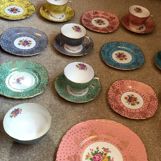 vintage Colclough china patterns and names