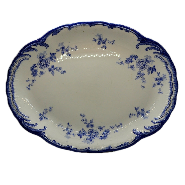 Antique Ridgway Chiswick Rd No 295284 Royal Semi Porcelain China 16-inch Platter