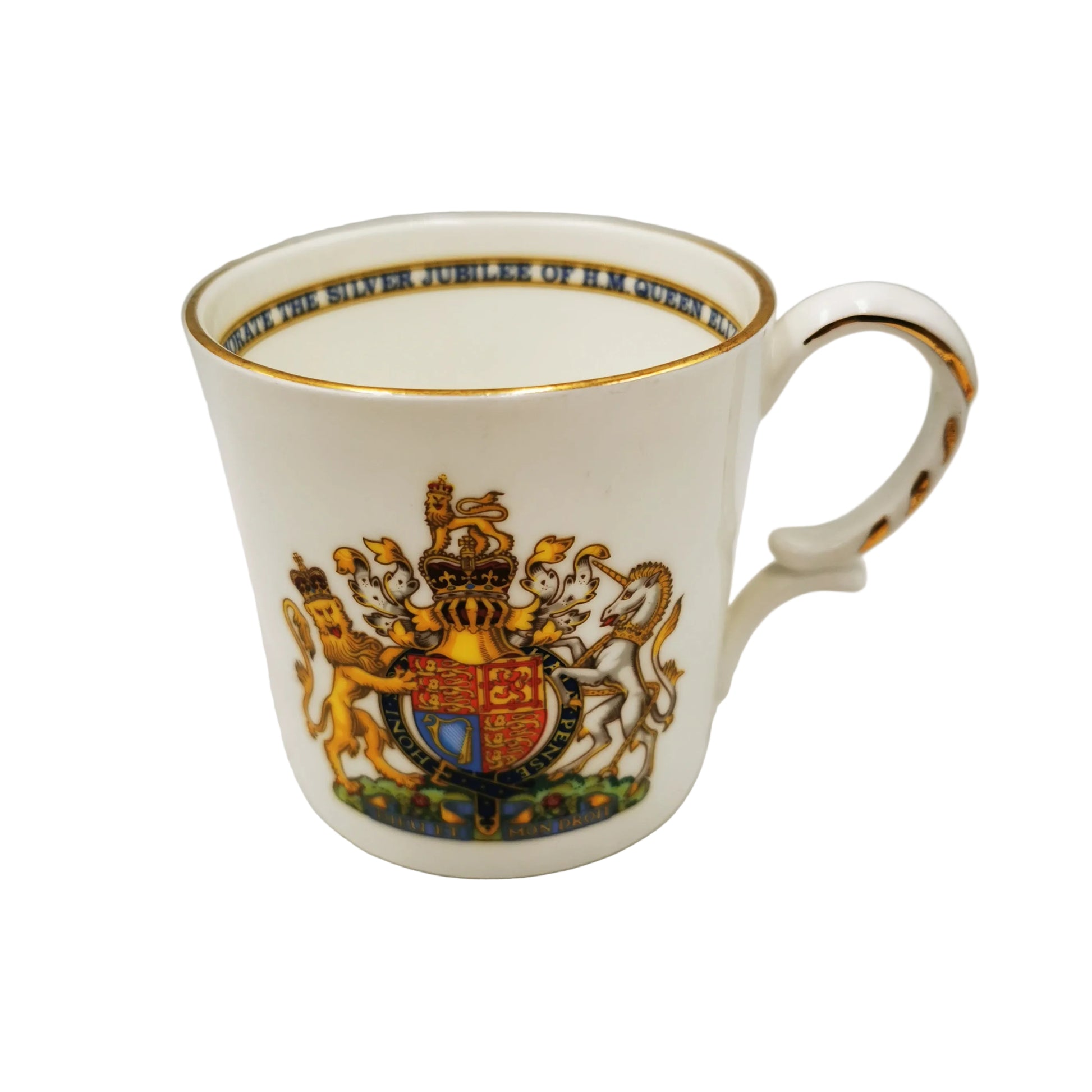 Aynsley 1977 Silver Jubilee Kings & Queens of England Mug