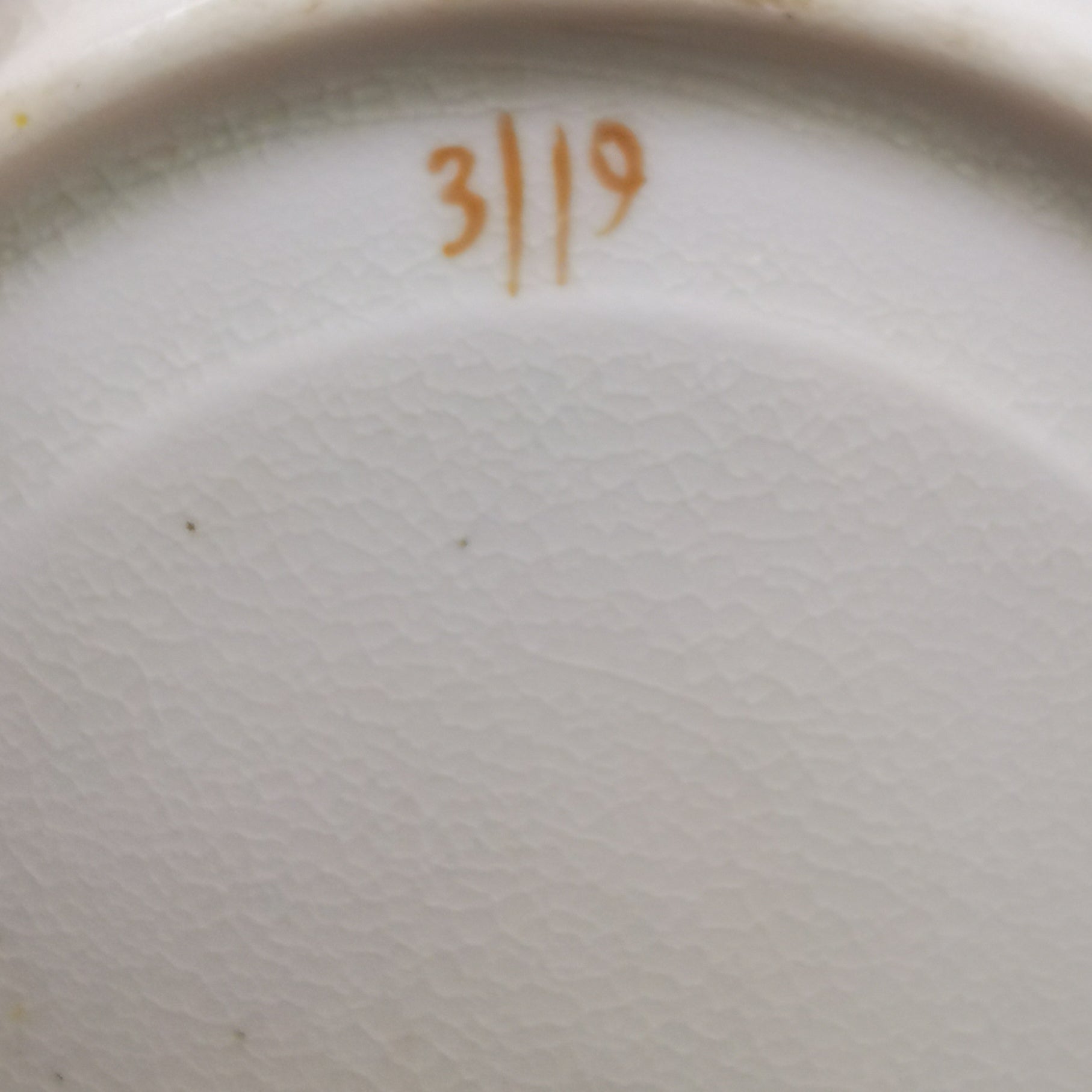 Antique Hand Painted Floral China Teacup Trio Pattern 3119