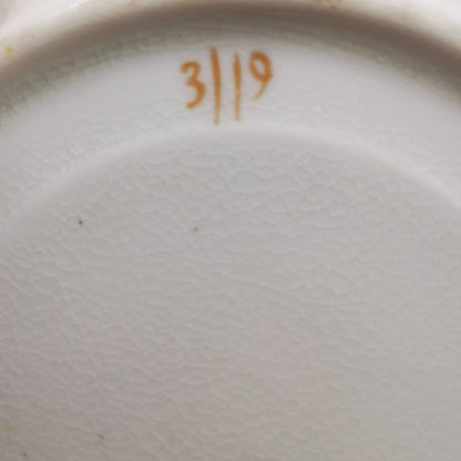 Antique Hand Painted Floral China Teacup Trio Pattern 3119