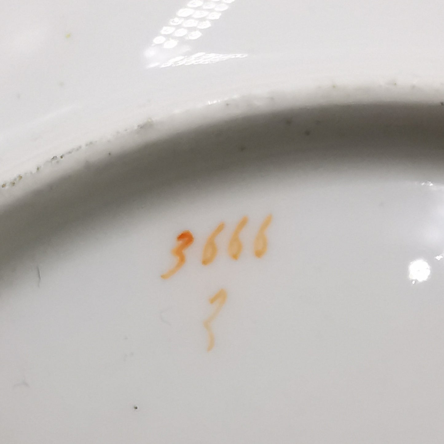 Antique Rockingham China Georgian Trio pattern 3666 c1820-1830