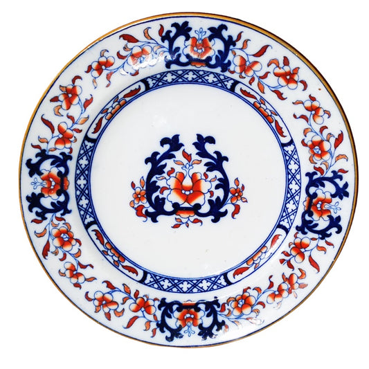 Mintons China Lyre 8667 BB New Stone English 10-inch Dinner Plate