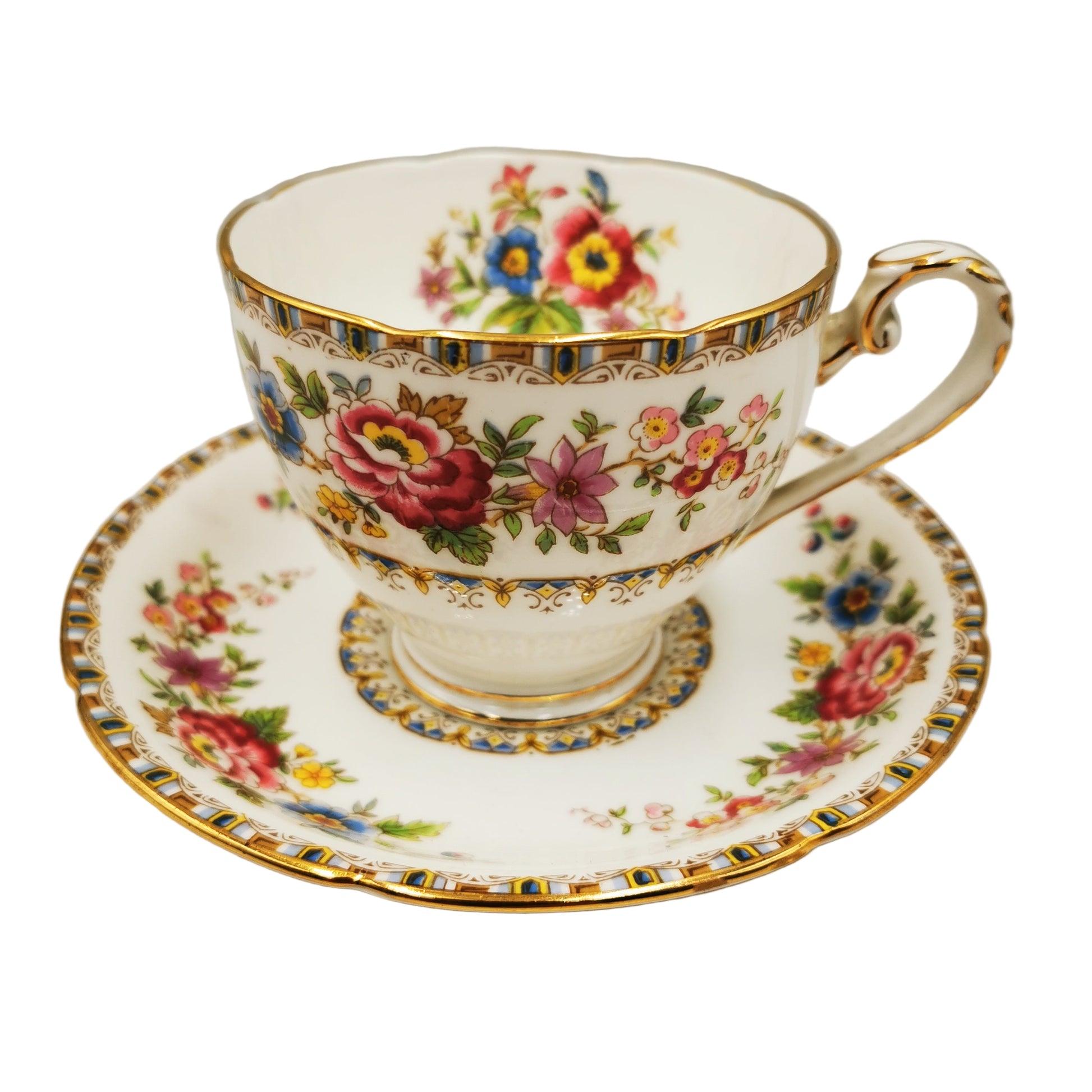 A B Jones Grafton Malvern China Breakfast Cup & Saucer