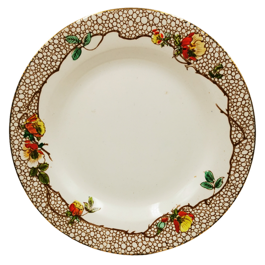 A J Wilkinson Royal Staffordshire Floral China 8272 Dessert Plate