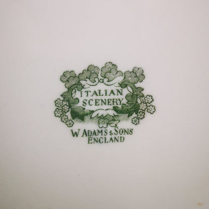 Adams-Italian-Scenery-Embossed-China-Dinner-Plate