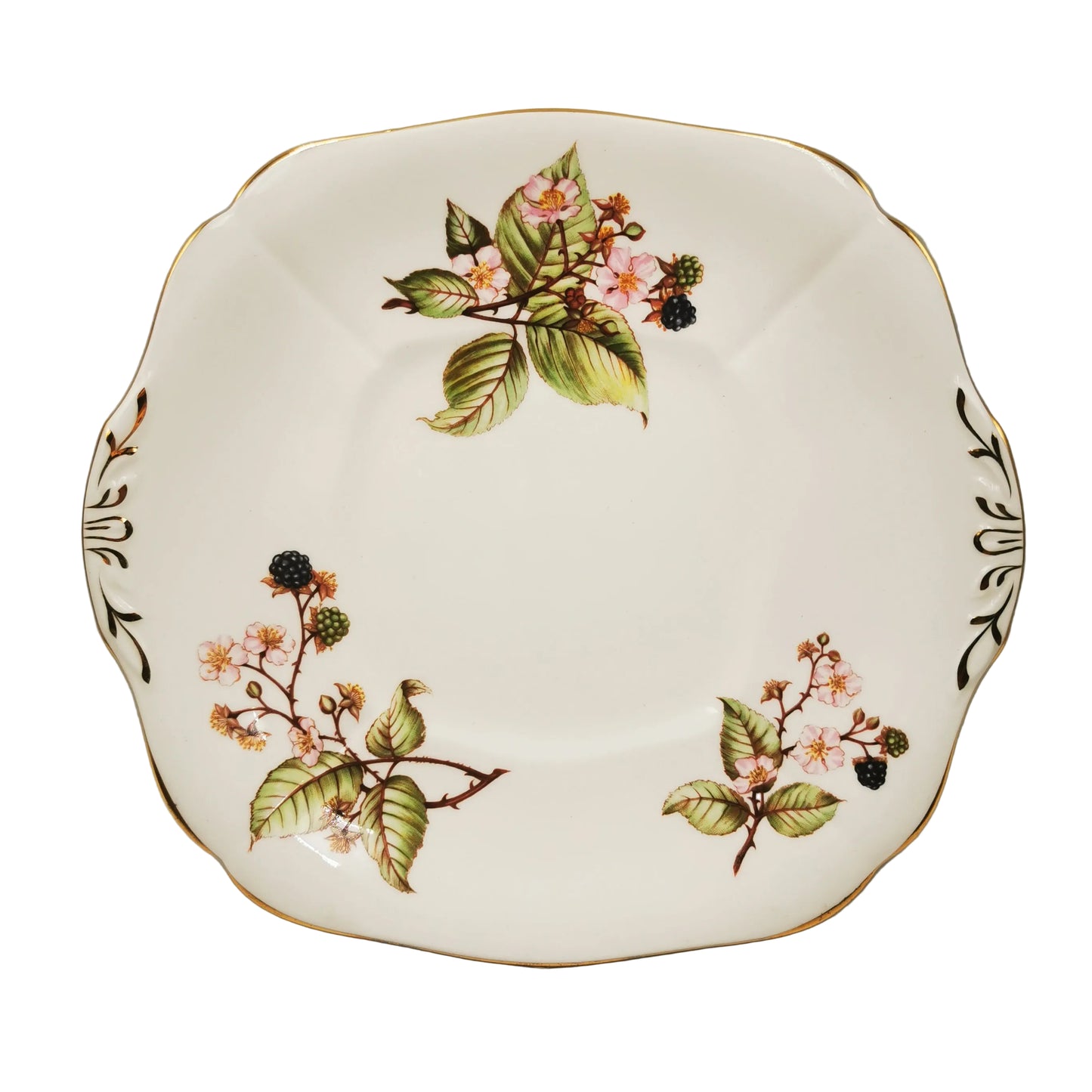 Adderley China Bramble H545 Cake Plate