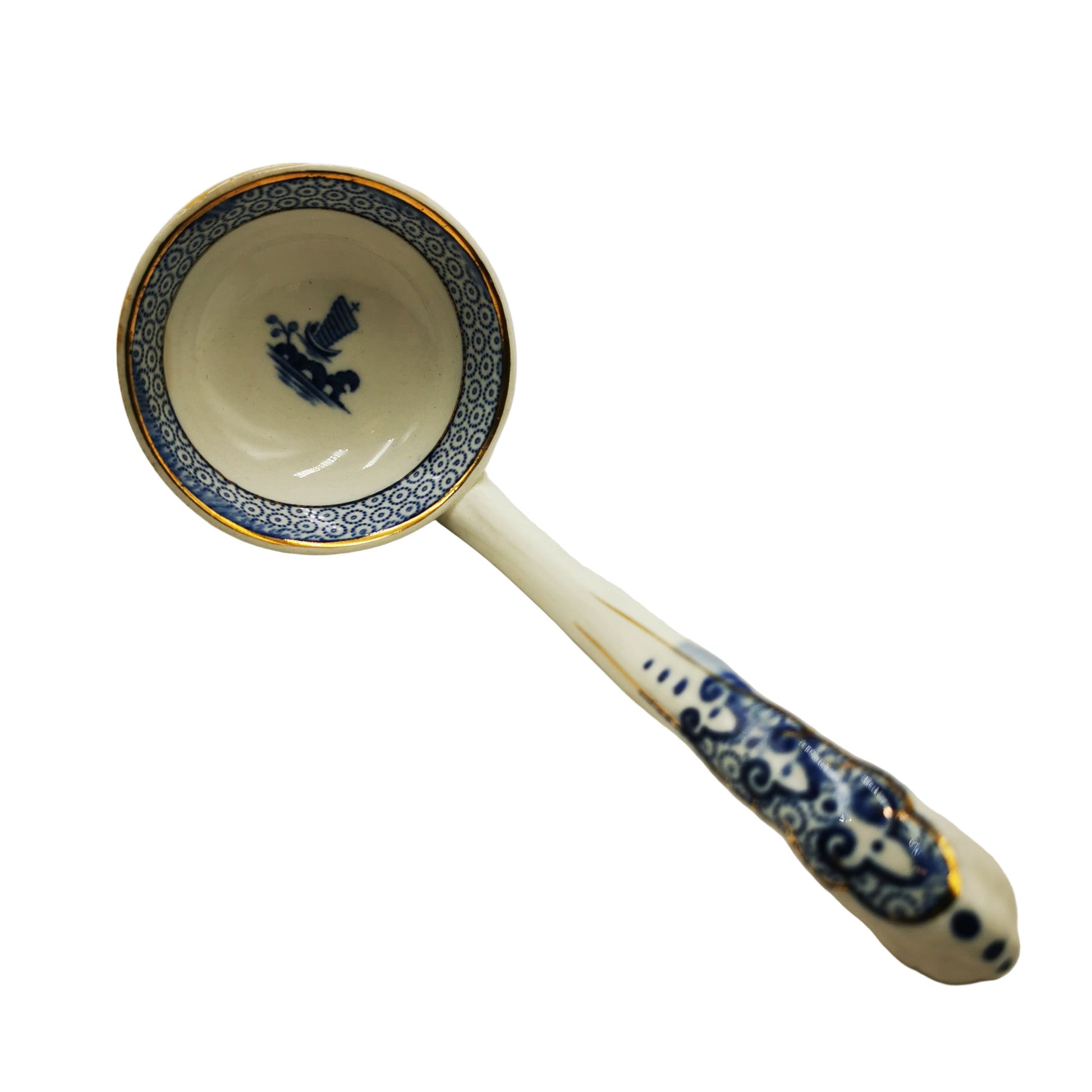 Allertons Ltd Pavilion Blue and White China Ladle