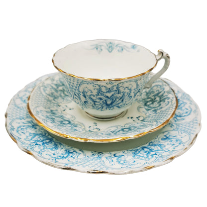 Antique Bridgwoods China Argyle Teacup Saucer and Side Plate