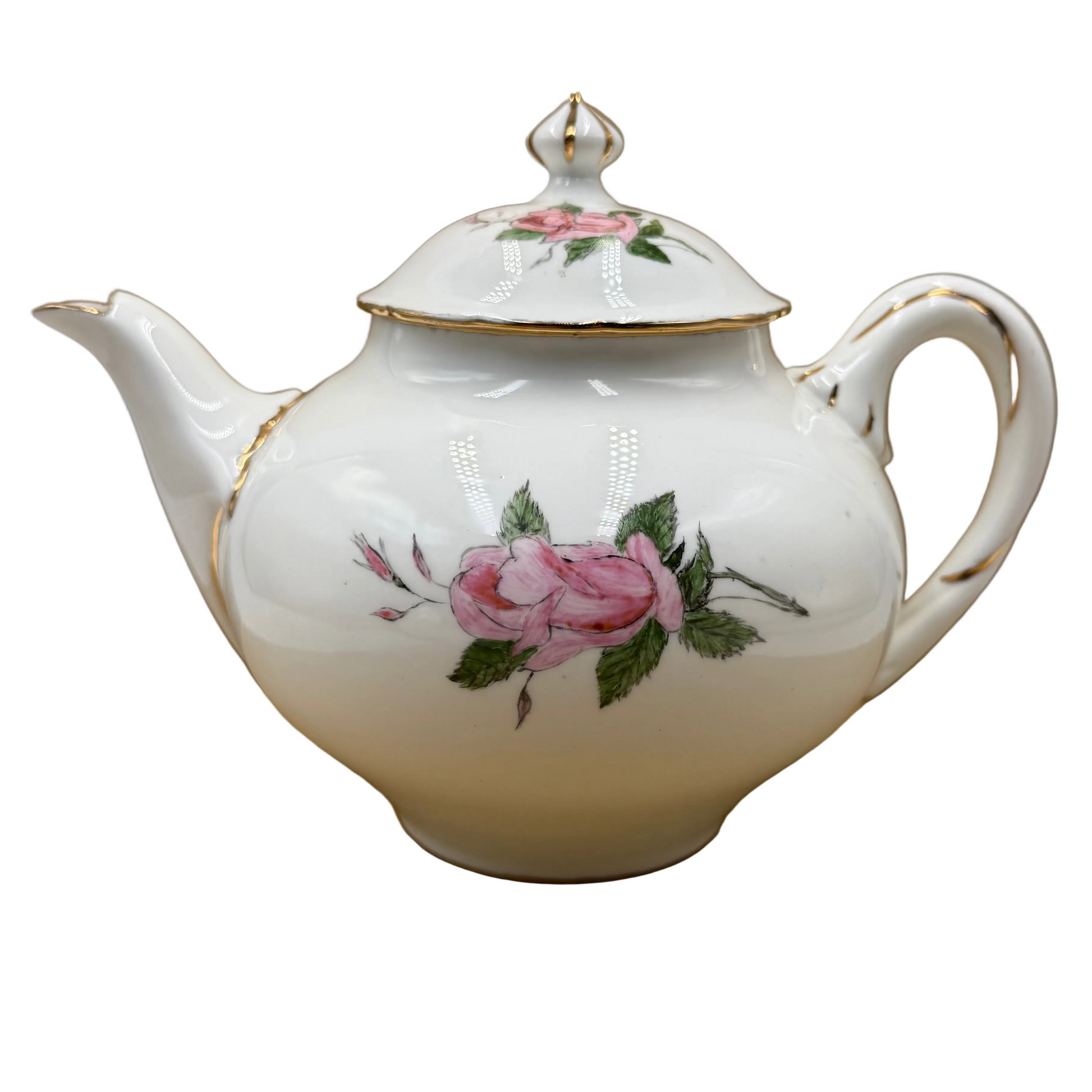 Antique Coalport Floral China part Tea Set