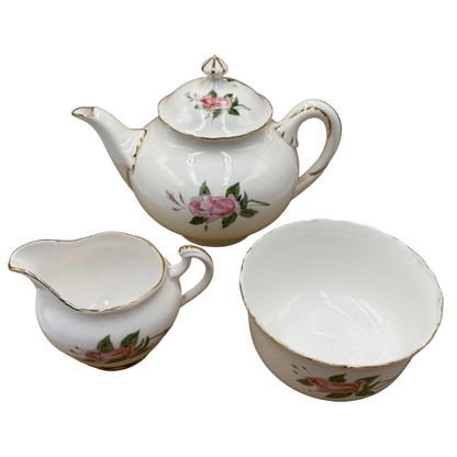Antique Coalport Floral China part Tea Set
