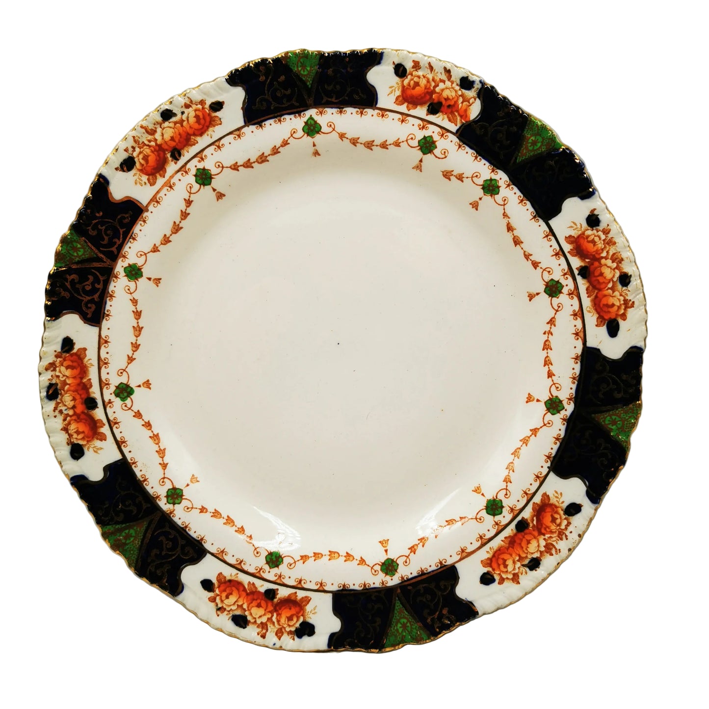 Antique F J J China Milgrove Rd No631484 Cake Plate