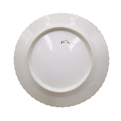 Antique-Porcelain-China-Violets-Side-Plates