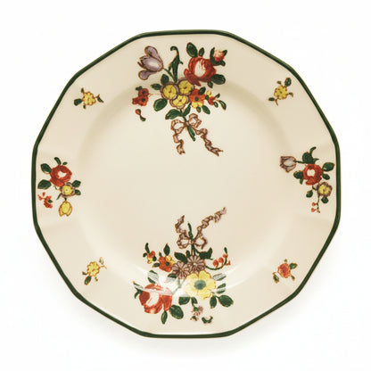 Antique Royal Doulton Old Leeds Sprays D3548 Small Biscuit Plate