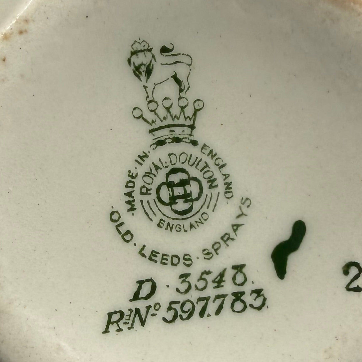 Antique-Royal-Doulton-Old-Leeds-Sprays-D3548-Teacup