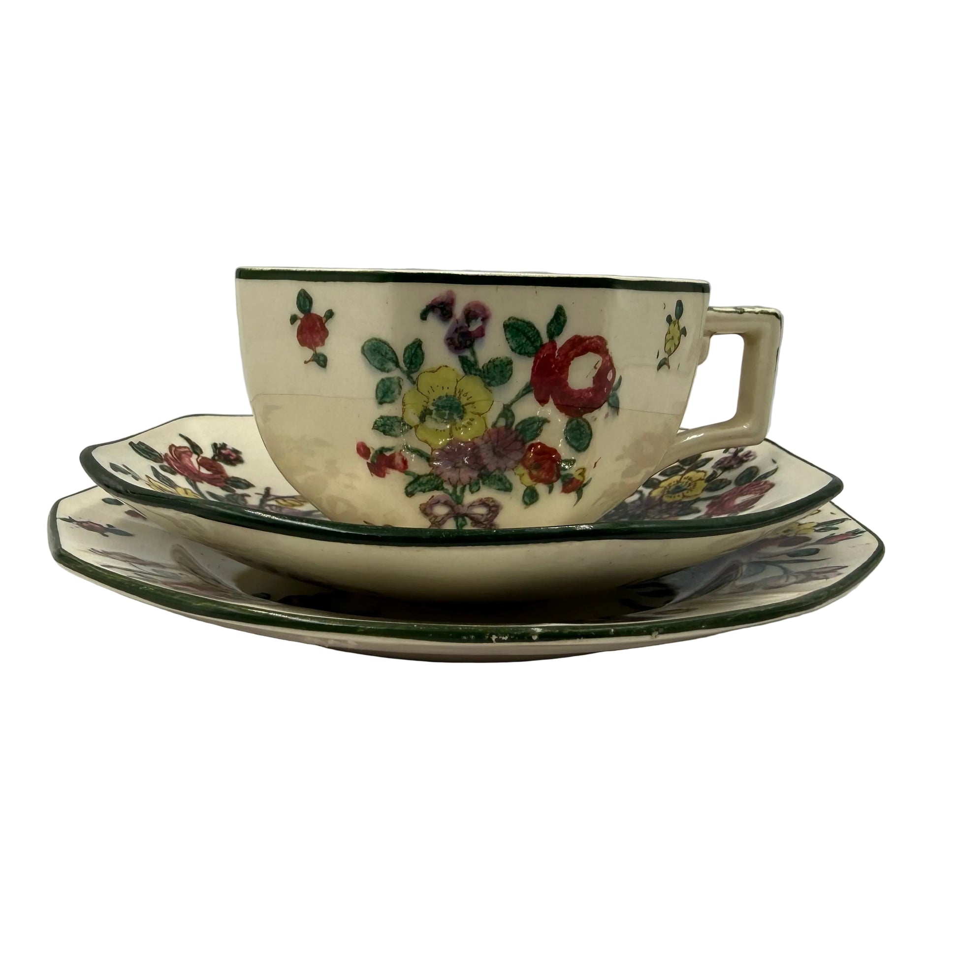 Antique-Royal-Doulton-Old-Leeds-Sprays-D3548-Teacup