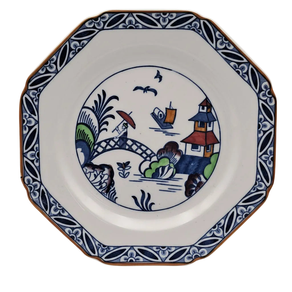 Woods-Westover-Octagonal-Salad-Dessert-Plate