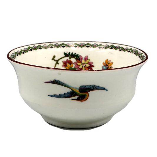 Antique Aynsley China Oriental Flowers Sugar Bowl