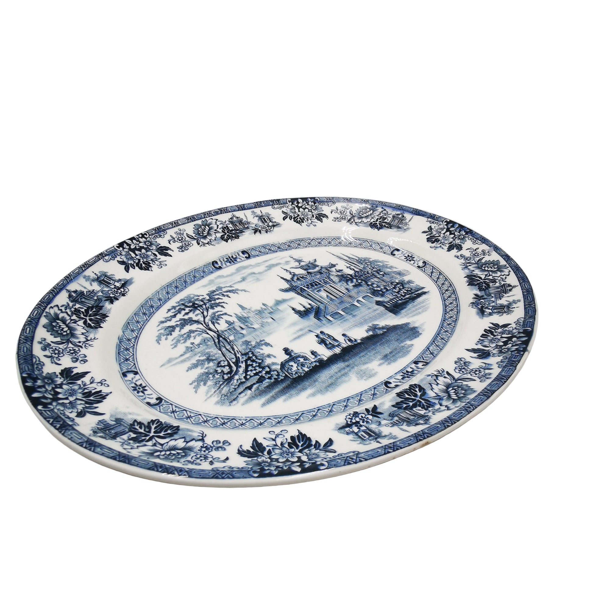 Antique Doulton Burslem China Madras Platter
