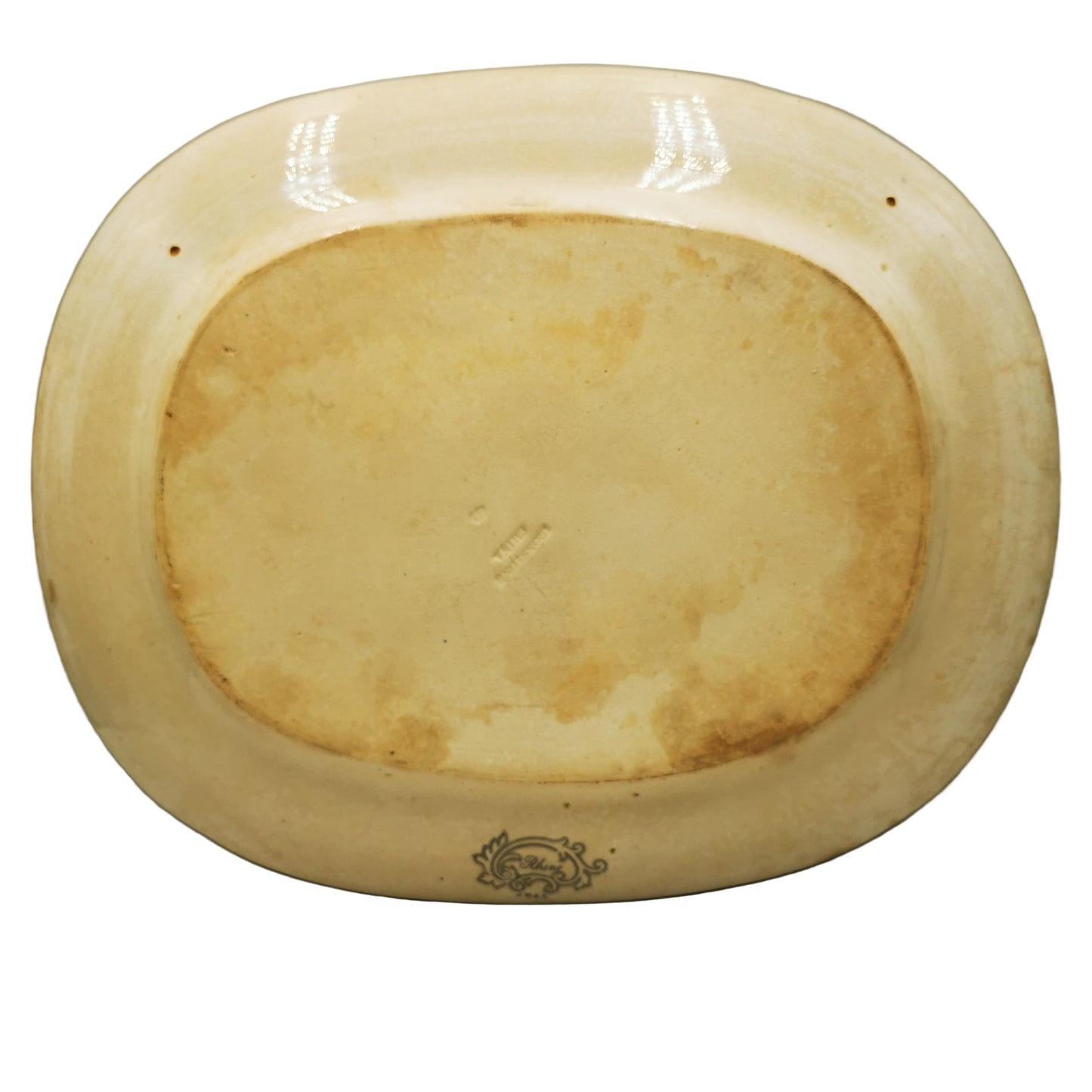 Antique John Meir & Son Ironstone China Rhine Platter 1840-1850