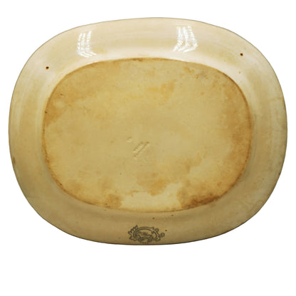 Antique John Meir & Son Ironstone China Rhine Platter 1840-1850