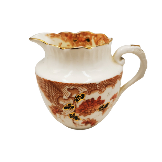 Antique Redfern & Drakeford Floral China 2307 Milk Jug