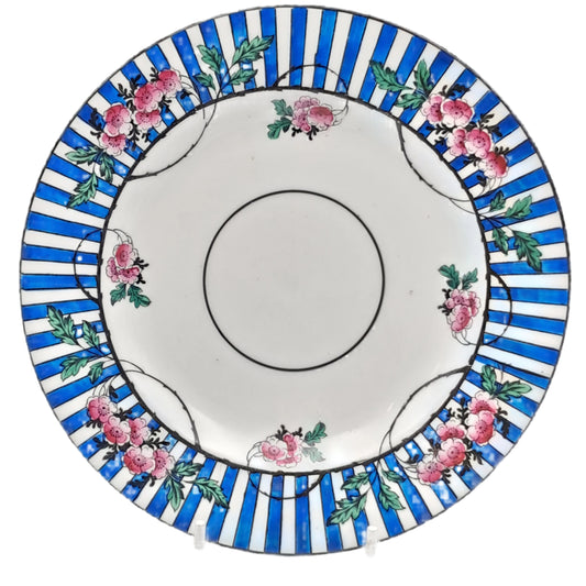 Antique Sampson Smith Wetley China Rare Blossom 9444 Pattern Side Plate