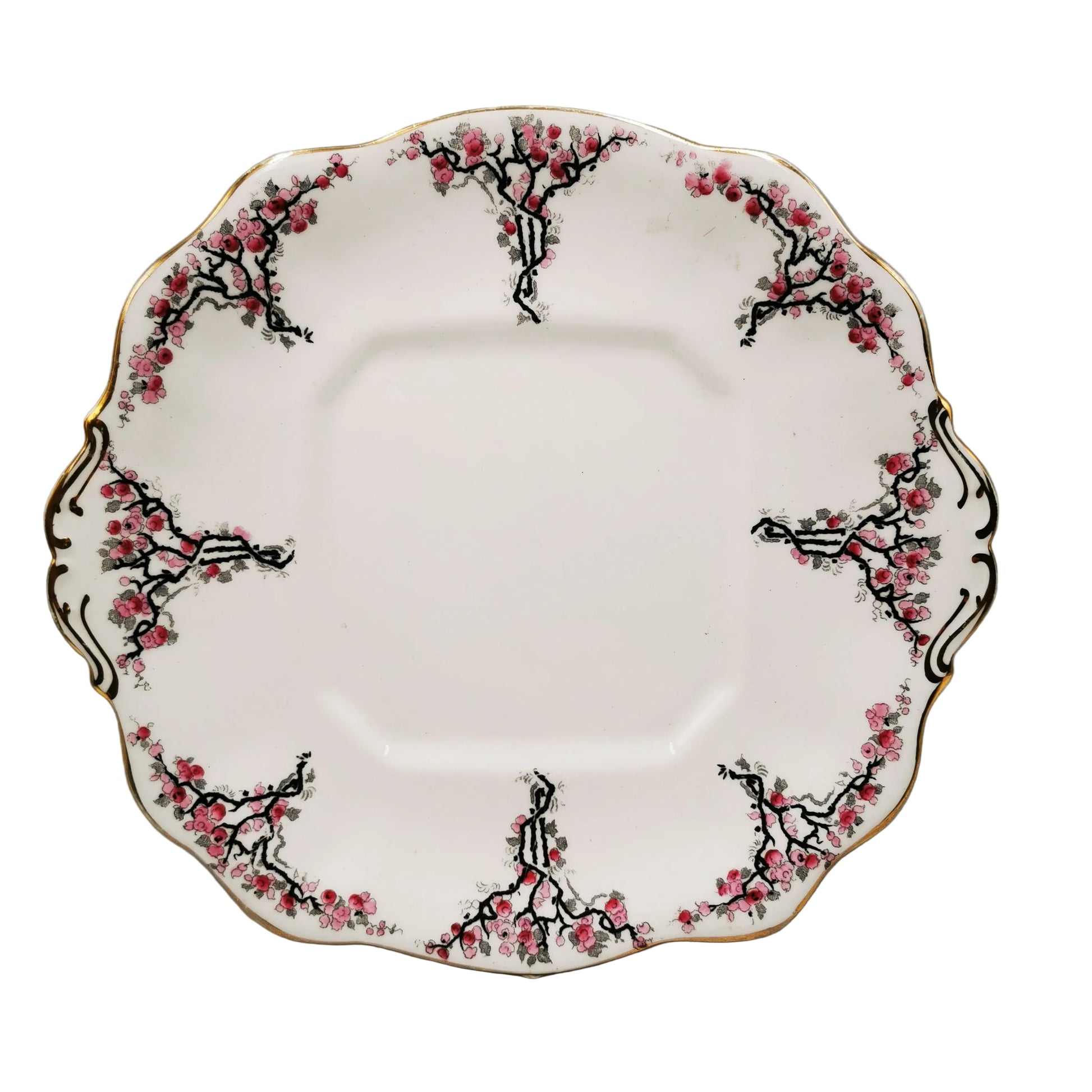 Arcadian China May Cake Plate Rd No 738622