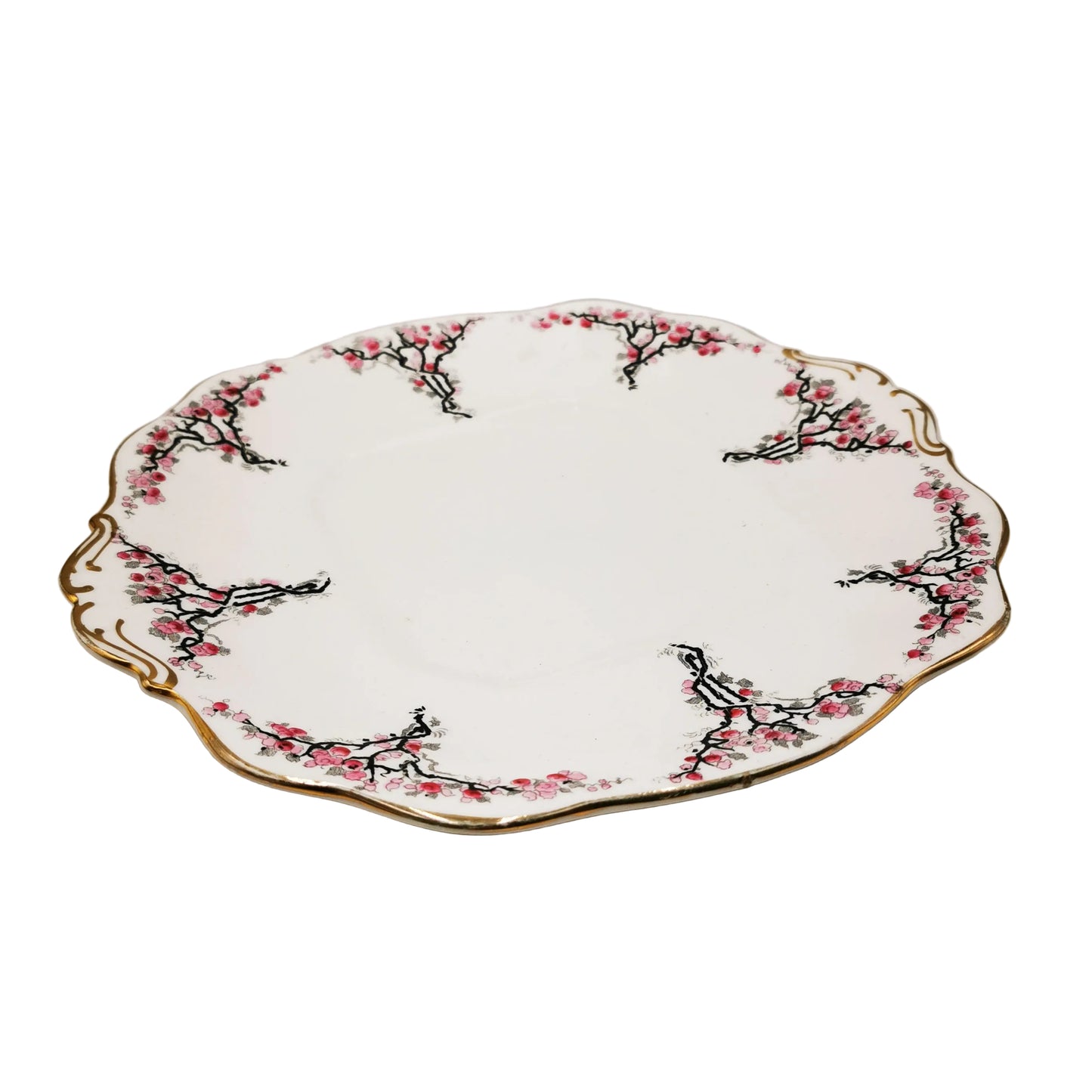 Arcadian China May Cake Plate Rd No 738622