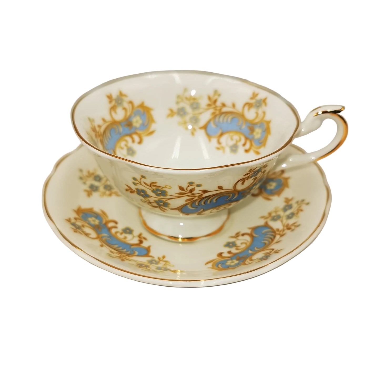 Argyle china vintage teacup 