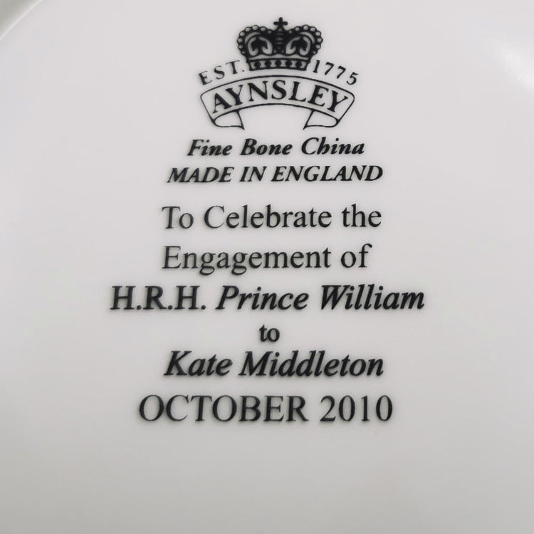 Aynsley China Commemorative William and Kate Engagement Mug 2010