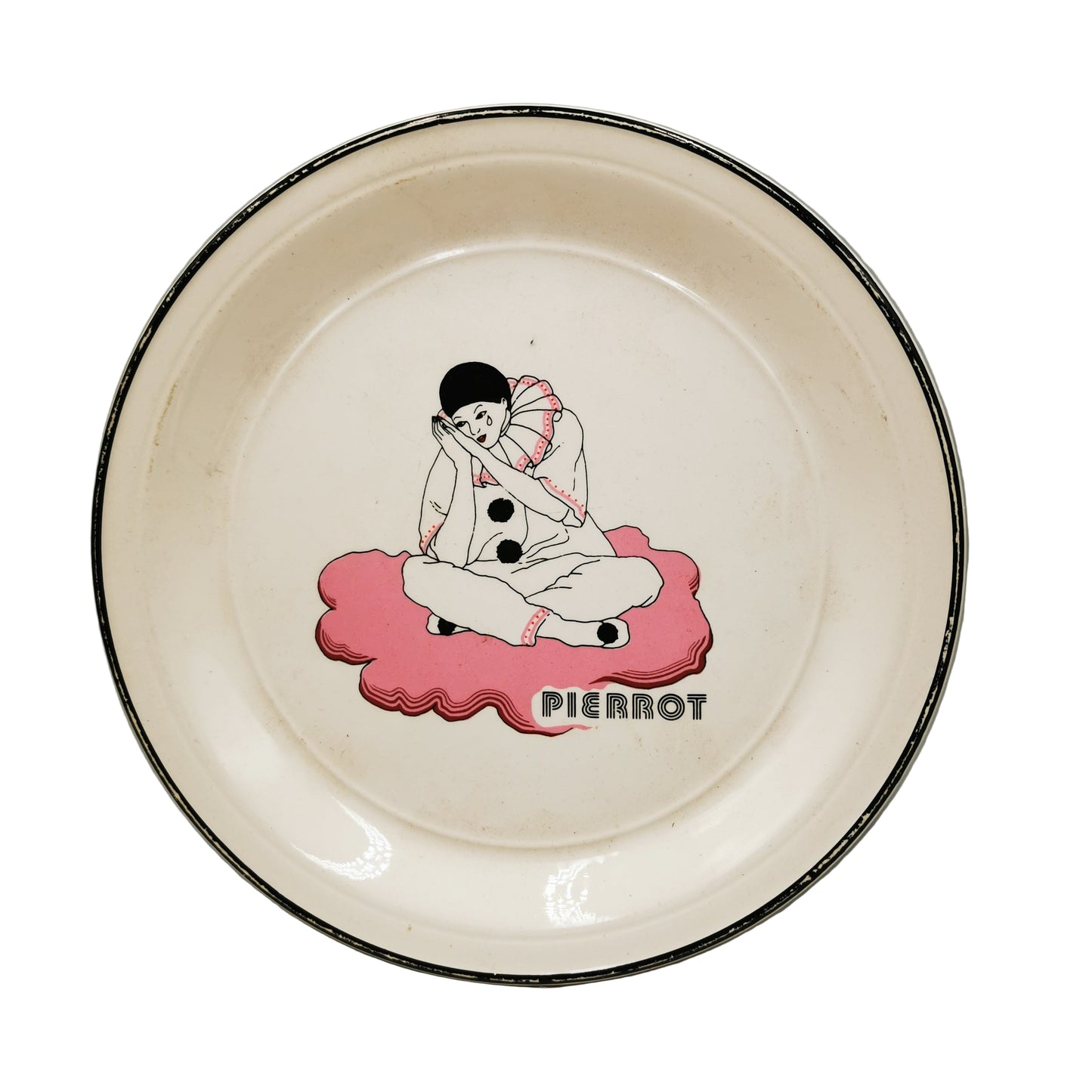 Barratts Pierrot China Side Plate c1950