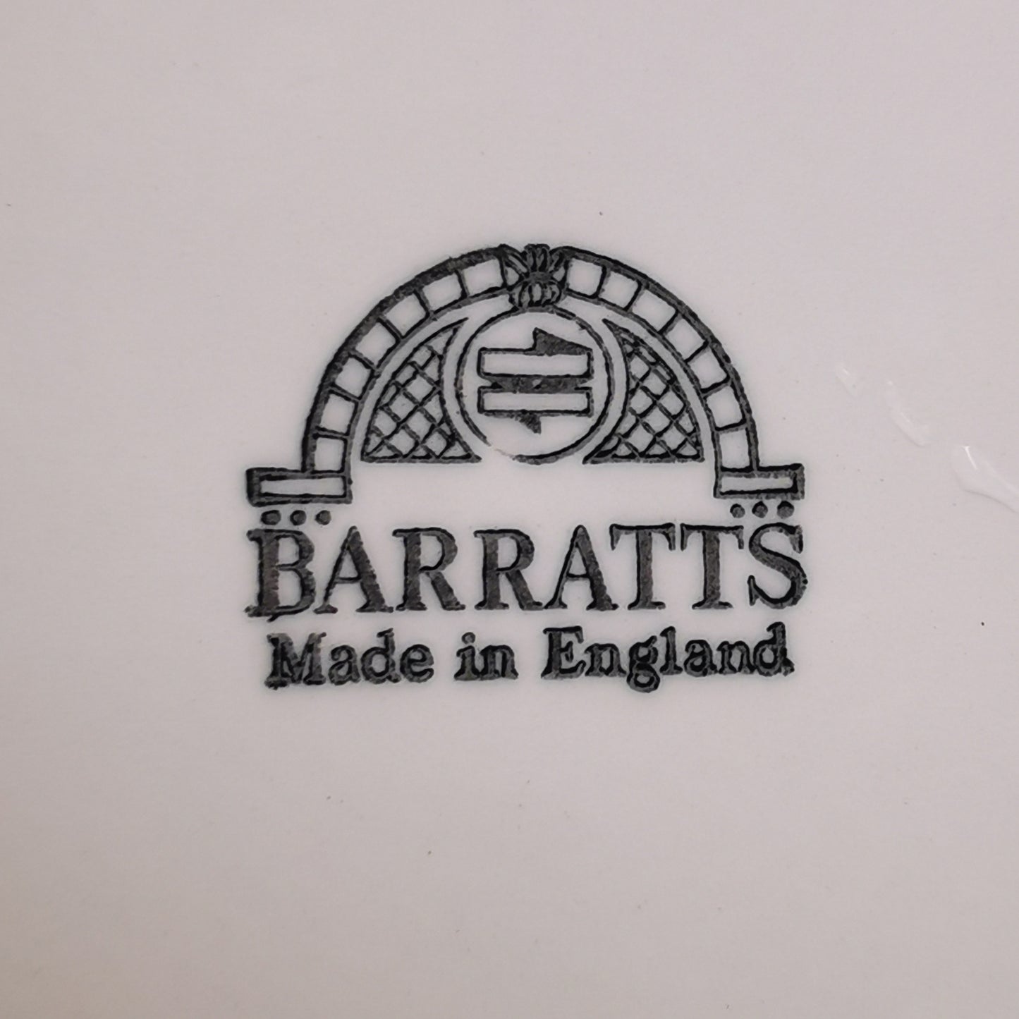 Barratts Green and White China Asiatic Pheasant Side Plate c1950