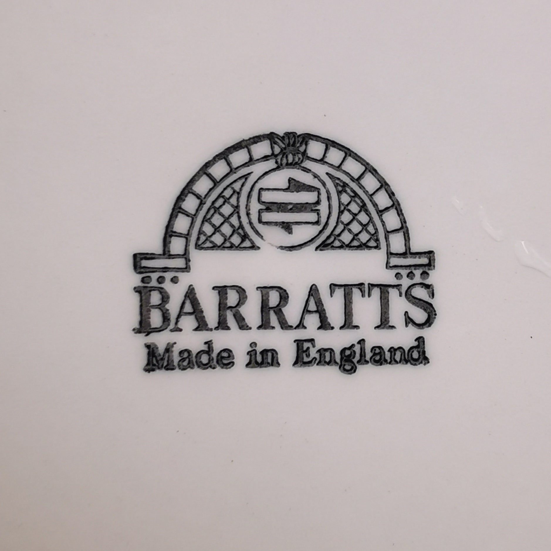 Barratts Green and White China Asiatic Pheasant Side Plate c1950