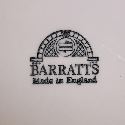 Barratts Green and White China Asiatic Pheasant Side Plate c1950