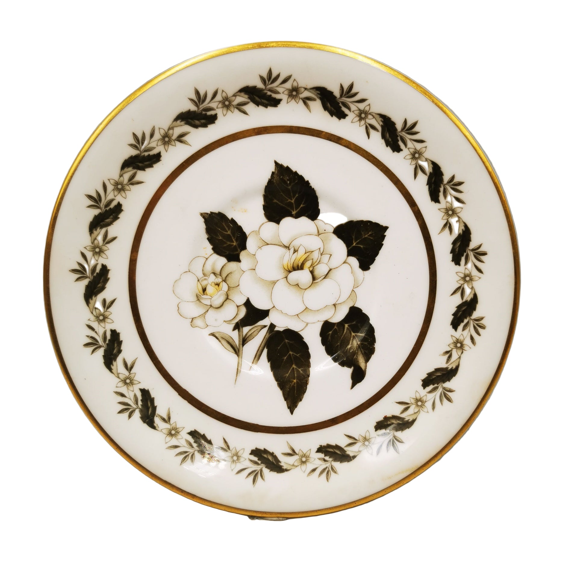 Royal Worcester China Bernina Soup Cup and Saucer