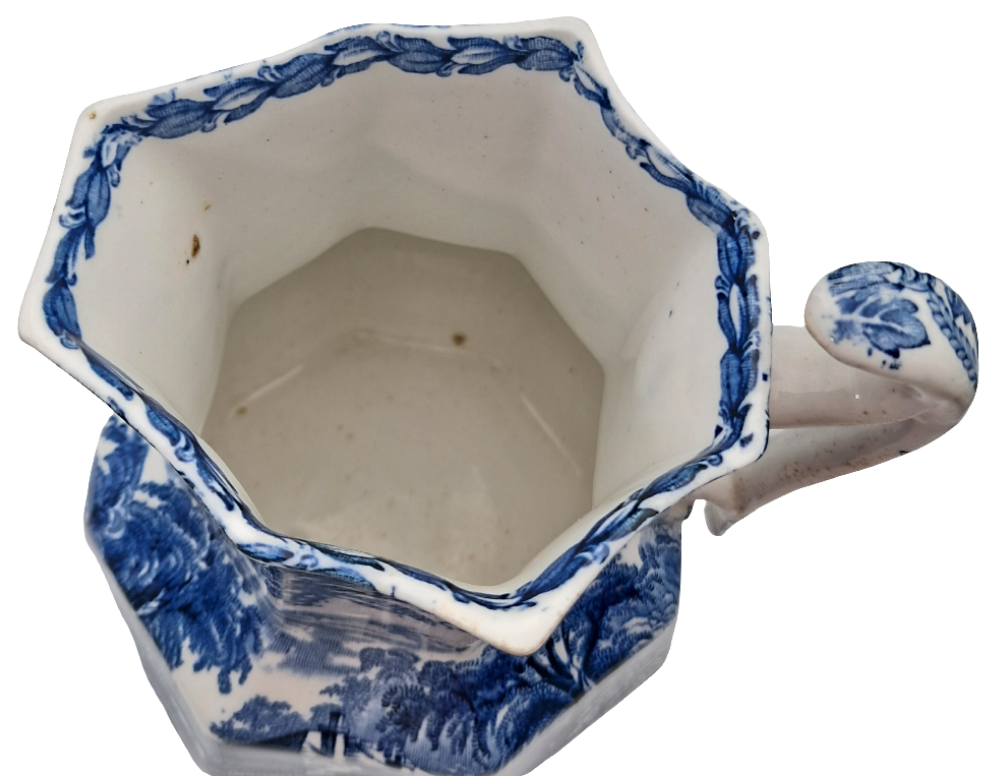 Booths Antique British Scenery Jug inner