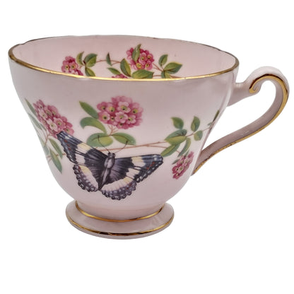 Tuscan Teacup and Saucer Plate by R H & S L Plant China c1950