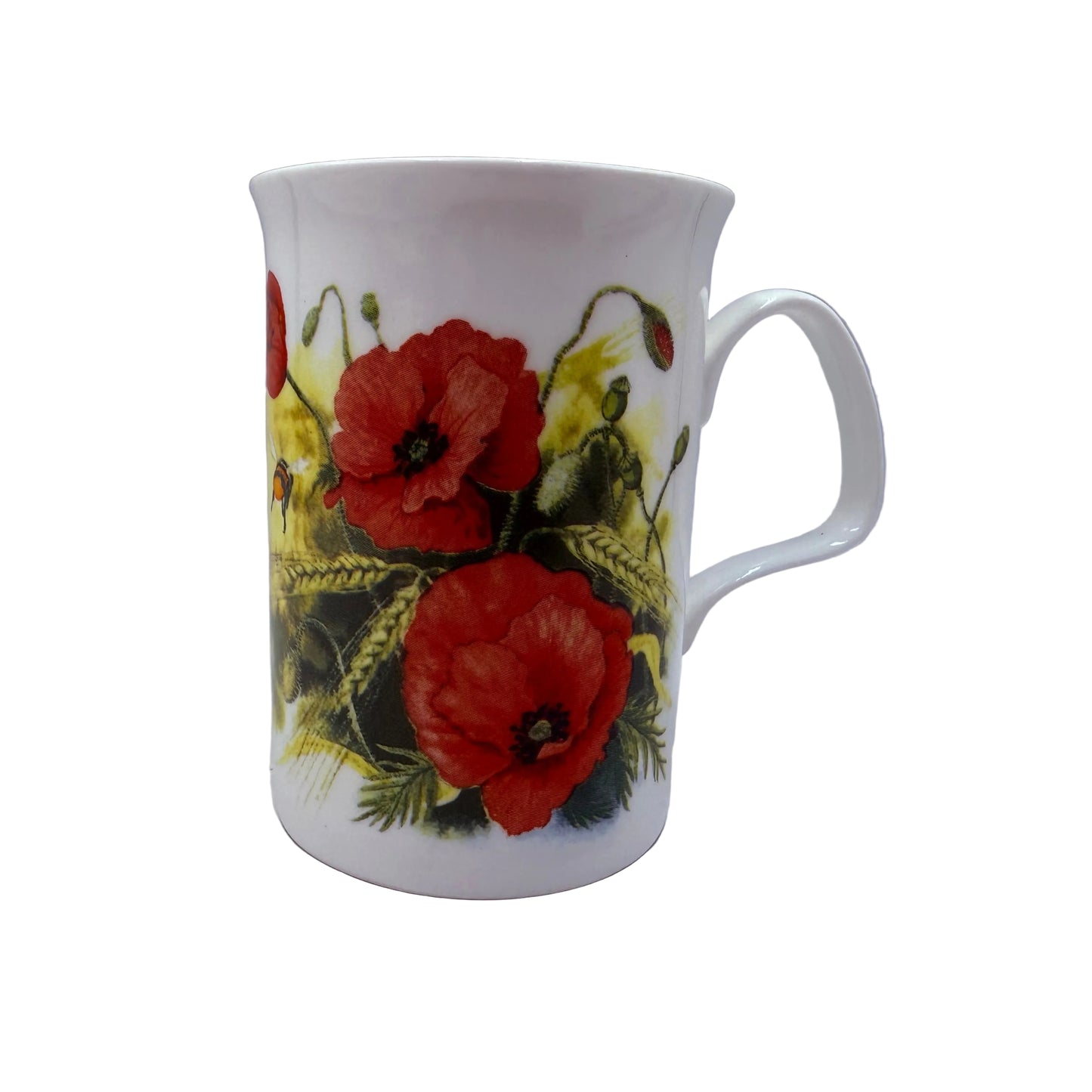 Roy Kirkham Bone China Poppy's Mug