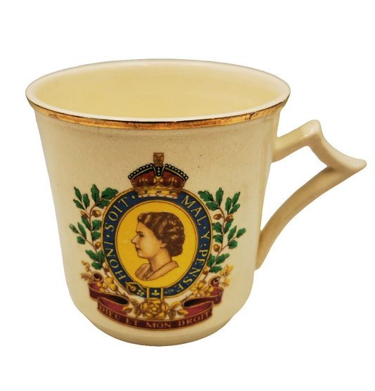 Caroline Ware China 1953 Elizabeth II Coronation Mug