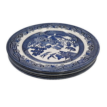 Churchill Blue Willow China 10.25-inch Dinner Plate