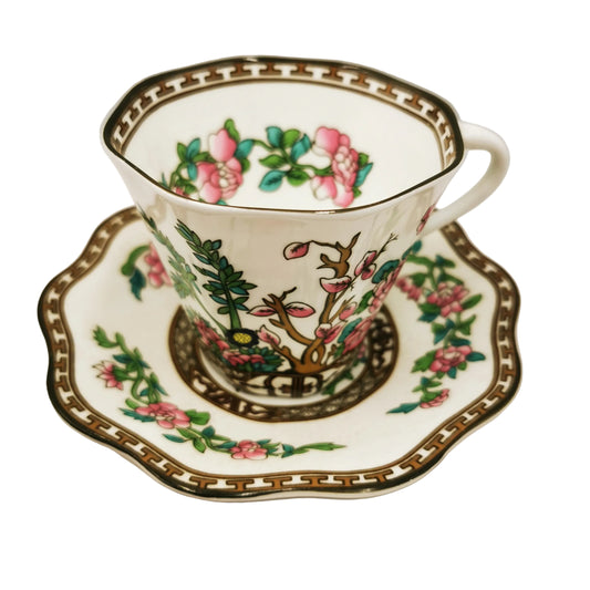 Coalport China Indian Tree Teacup and Saucer