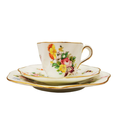 Coalport-Floral-China-Cabinet-Teacup