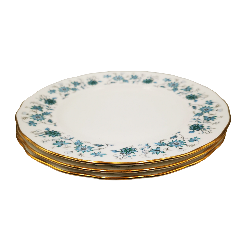 Colclough Braganza Bone China 8.25-inch Dessert Plate 8454