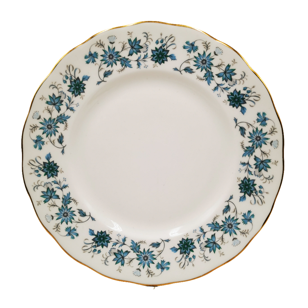 Colclough Braganza Bone China 8.25-inch Dessert Plate 8454