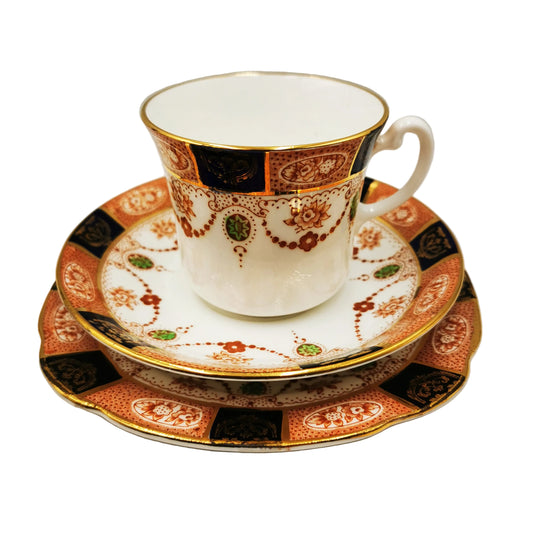Colclough Imari China pattern 6699 Teacup, Saucer & Side Plate